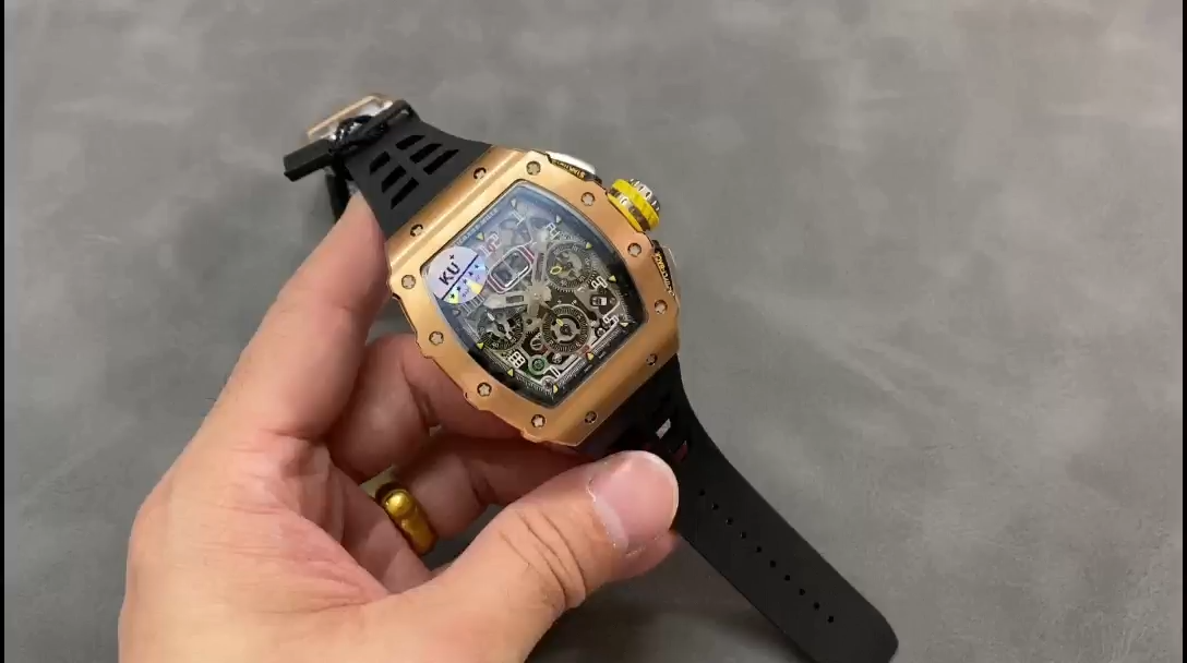 Richard Mille RM11-03 Carbon Automatic Flyback Chronograph Rose Gold
